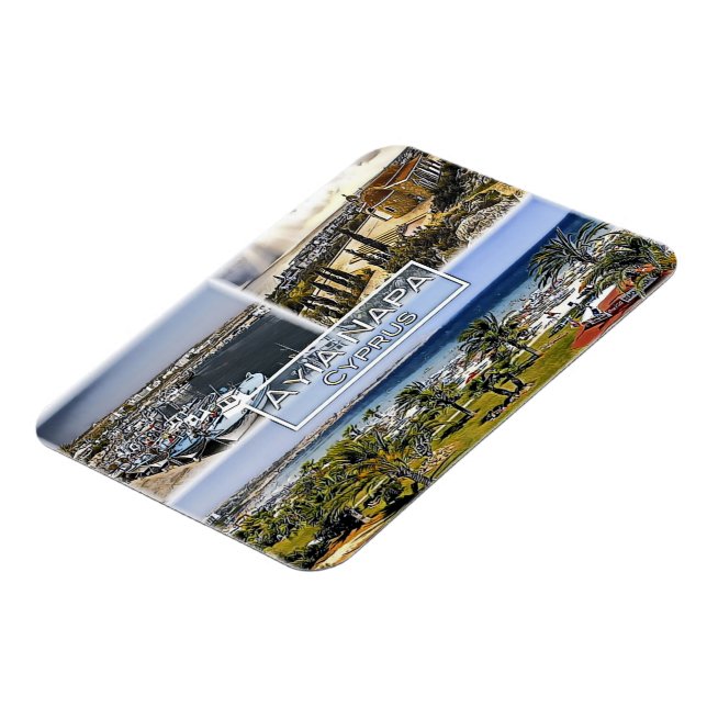 Zypern - Mosaik - Magnet (Linke Seite)