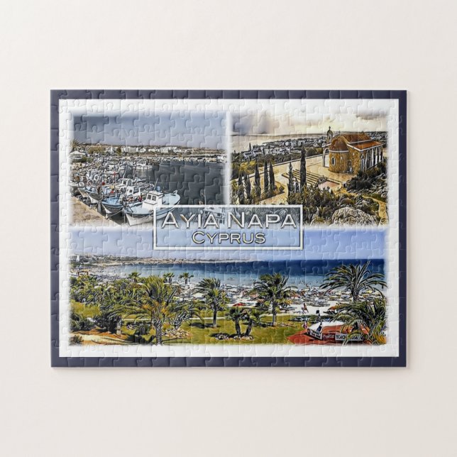 Zypern - Mosaik - Puzzle (Horizontal)