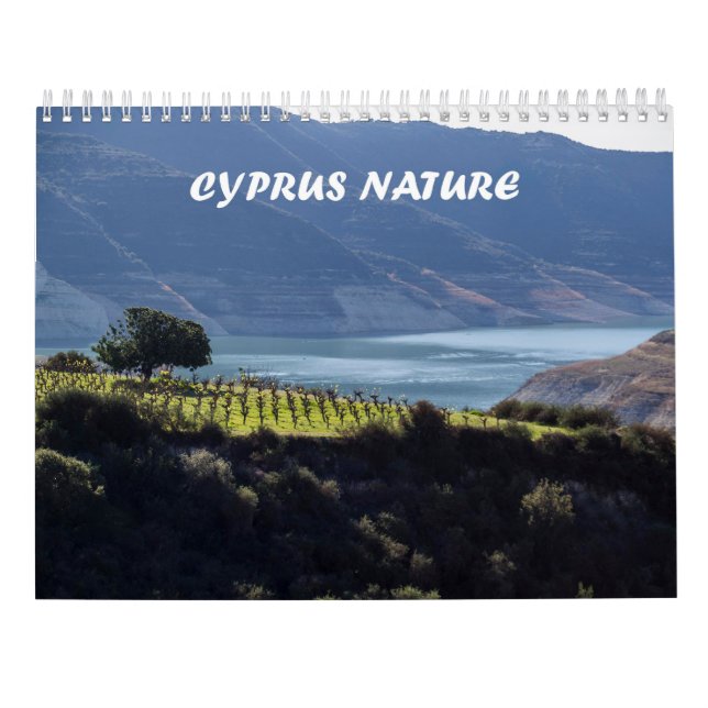 Zypern Naturkalender Kalender (Rückseite)