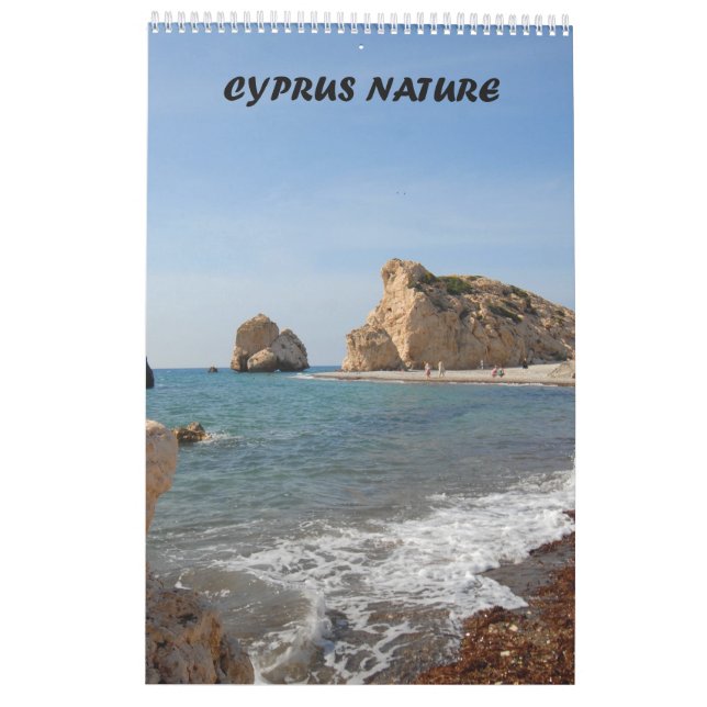 Zypern-Naturkalender Kalender (Rückseite)