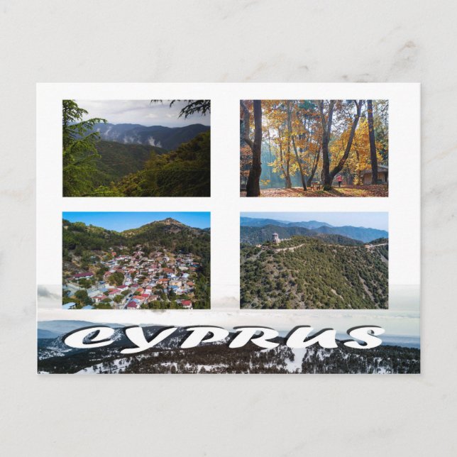 Zypern-Postkarte Feiertagspostkarte (Vorderseite)