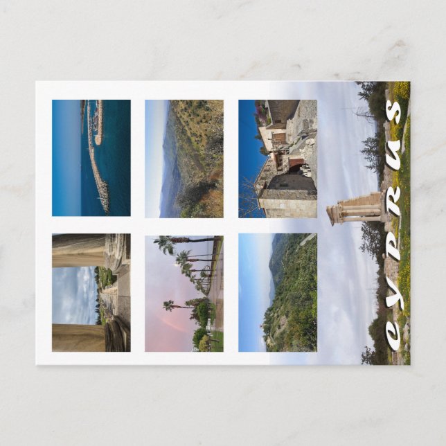 Zypern-Postkarte Postkarte (Vorderseite)
