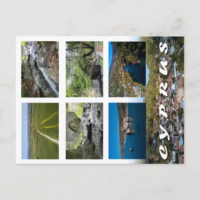 Zypern-Postkarte Postkarte (Vorderseite)