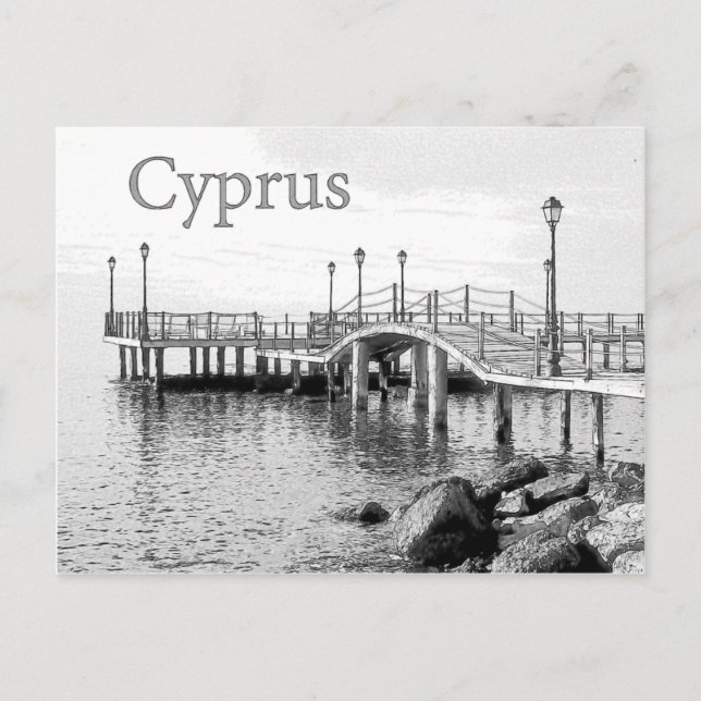 Zypern-Postkarte Postkarte (Vorderseite)