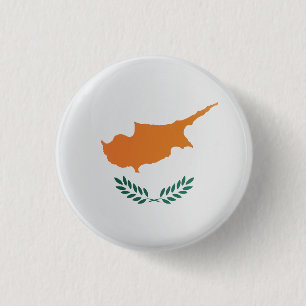 Zypern-Runde Icon-Markierung Button
