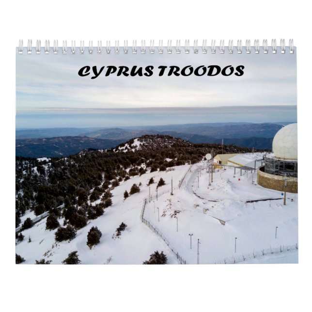 Zypern Troodos Kalender (Rückseite)