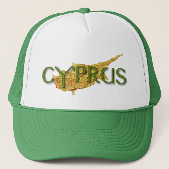 Zypern Truckerkappe (Vorderseite)