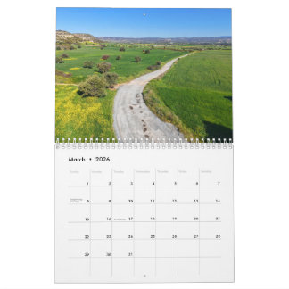 Zypern von oben Kalender