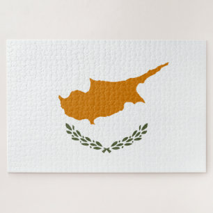 Zypernflagge Puzzle