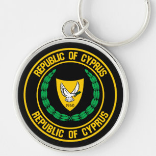 Zypernrunde Embleme Schlüsselanhänger