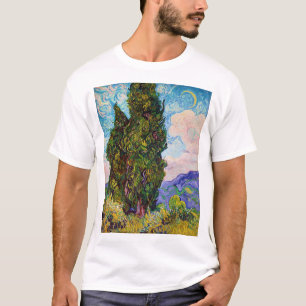 Zypressen, Van Gogh T-Shirt