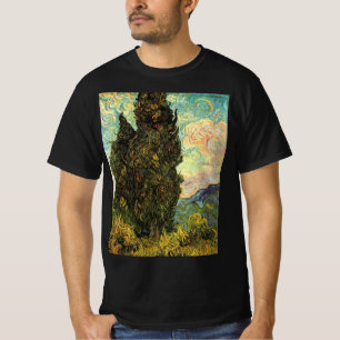 Zypressen von Vincent van Gogh T-Shirt