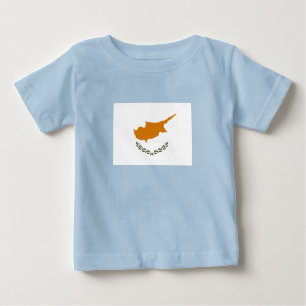 zyprische Flagge Baby T-shirt