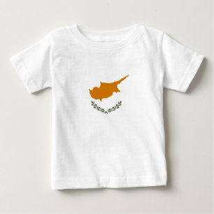 zyprische Flagge Baby T-shirt