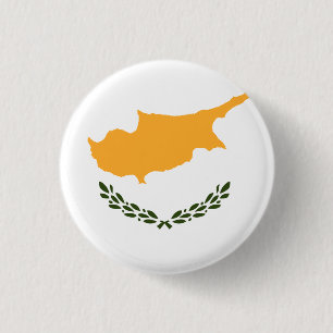 zyprische Flagge Button