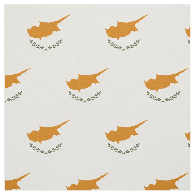 zyprische Flagge Stoff (Muster)