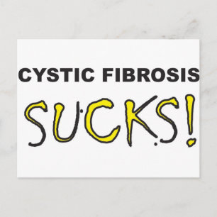Zystische Fibrose Sucks.jpg Postkarte