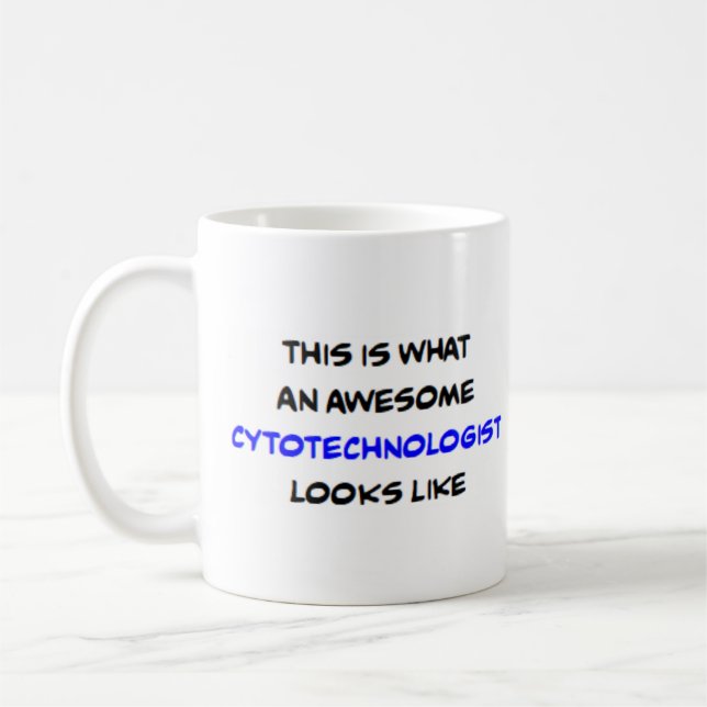 Zytotechnologe, phantastisch kaffeetasse (Links)
