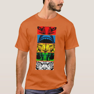Zyuoh Animals Familie T-Shirt