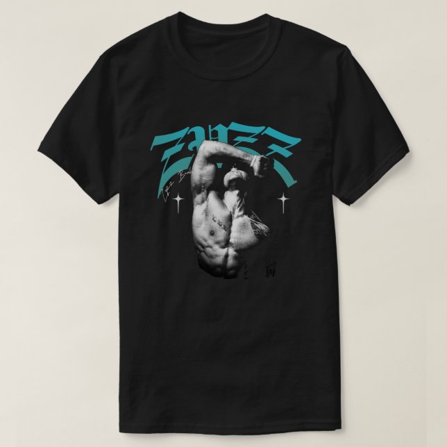 Zyzz Aesthetic Tribute T-Shirt (Design vorne)