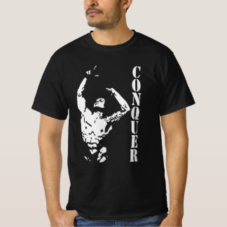 Zyzz Conquer Retro T-Shirt