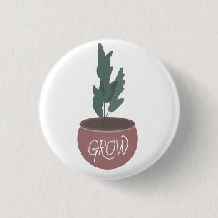 ZZ Botanische Hauspflanzen Pflanze Grünpflanzen Button
