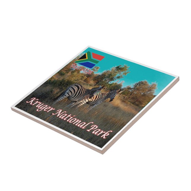 zZA004 KRUGEN Nationalpark, Südafrika, Fliese (Seite)