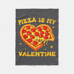 Zza ist mein Valentinstag Lustiger Valentinstag He Fleecedecke
