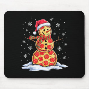 Zza Schneemann - Weihnachtsmannmütze - Weihnachts- Mousepad