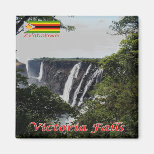 zZW005 VICTORIA FALLS, Simbabwe, Afrika, Kühlschra Magnet
