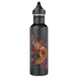 "Zzz" RED PANDA Edelstahlflasche