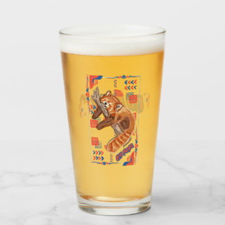 "Zzz" RED PANDA Glas