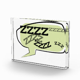 ZZZzzz Nickerchen Time Bedroom Deco Fotoblock
